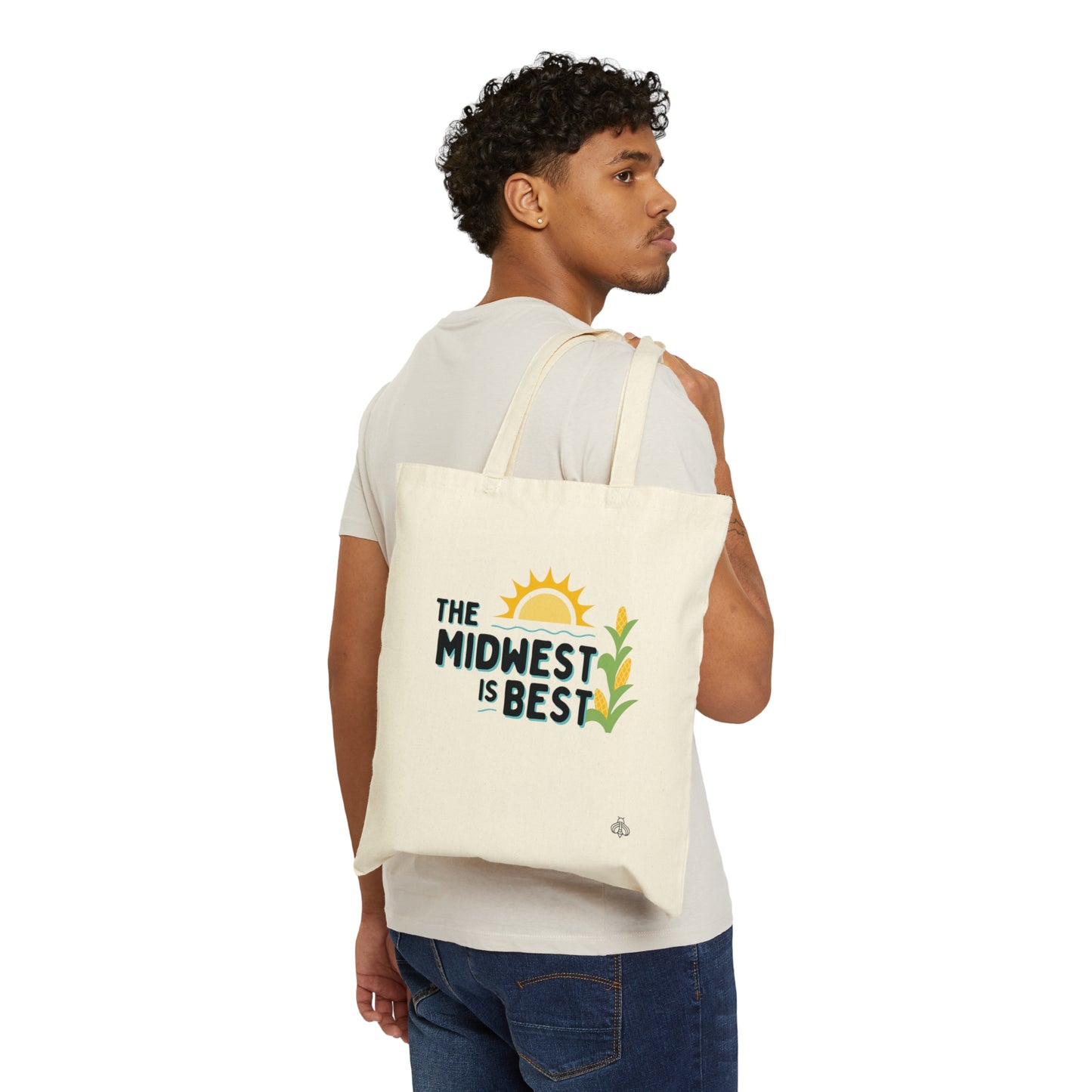 The Midwest is Best Cotton Canvas Tote Bag