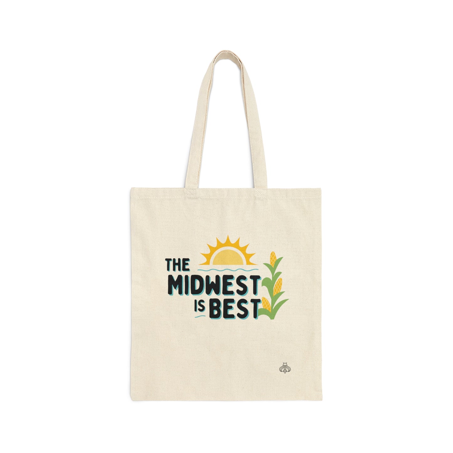 The Midwest is Best Cotton Canvas Tote Bag