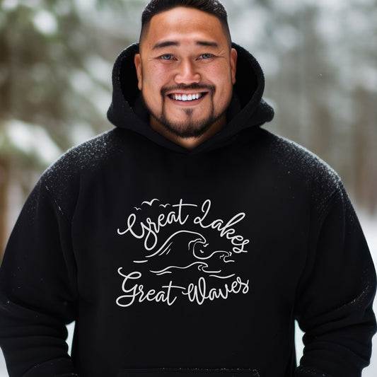 Great Lakes Great Waves Unisex Heavy Blend™ Hooded Sweatshirt