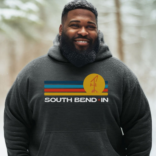 South Bend Sunset Unisex Heavy Blend™ Hooded Sweatshirt